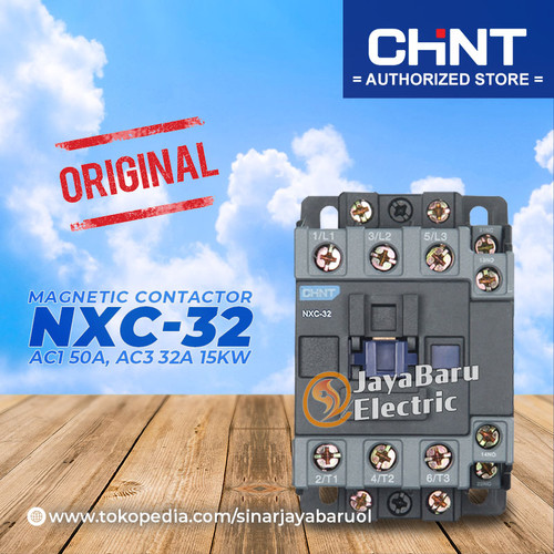 [EZM.5800745] Contactor Kontaktor CHINT NXC-32 NXC32 24V 36V 110V 220V 400V