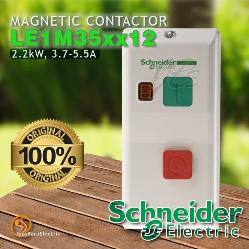 [EZM.5800829] DOL Motor Starter Schneider 2.2kW LE1M35F712/LE1M35M712/LE1M35Q712