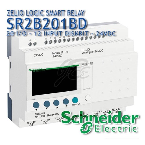 [EZM.5800955] Smart Relay Schneider Zelio Logic SR2B201BD 24VDC