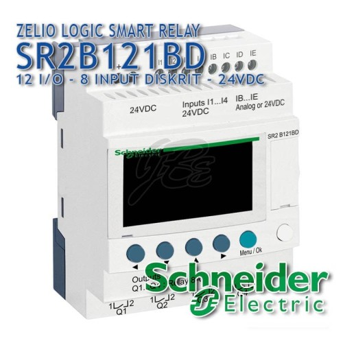 [EZM.5800956] Smart Relay Schneider Zelio Logic SR2B121BD 24VDC