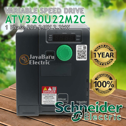 [EZM.5800967] Inverter Schneider Variable Speed Drive ATV320U22M2C 2.2kW 1P 220V