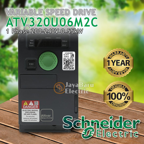 [EZM.5800971] Inverter Schneider Variable Speed Drive ATV320U06M2C 0.55kW 1P 220V