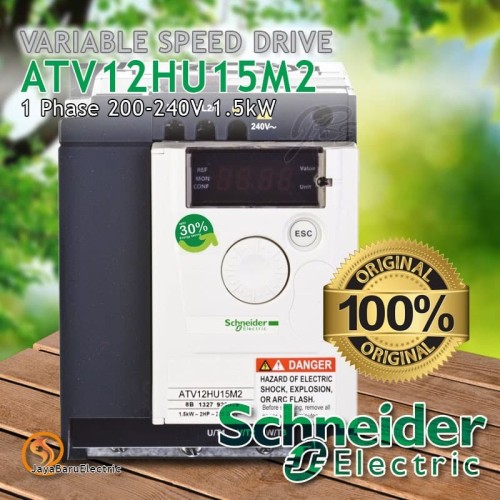 [EZM.5800975] Inverter Schneider Variable Speed Drive ATV12HU15M2 1.5kW 1P 220V