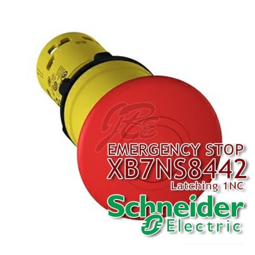 [EZM.5801000] Emergency Stop Monolitik Latching Schneider XB7NS8442