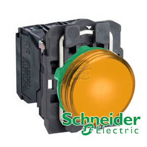 [EZM.5801030] Pilot Lamp Plastik Schneider Kuning XB5AVB5 24V AC/DC