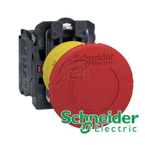 [EZM.5801038] Emergency Stop Schneider Latching Turn to Release XB5AS8442