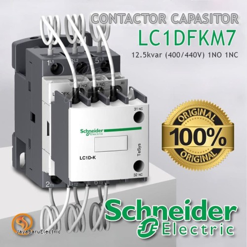 [EZM.5801072] Schneider Kontaktor Kapasitor / Contactor Capasitor LC1DFKM7