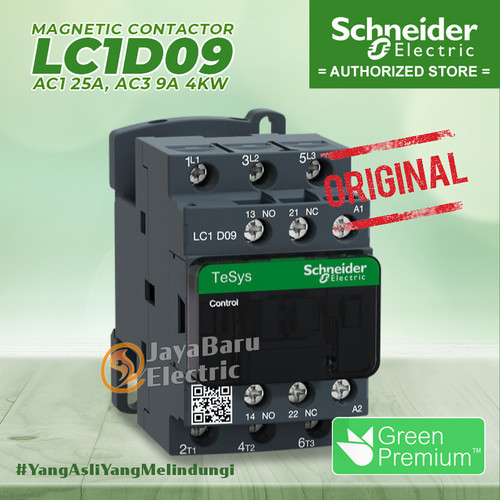 [EZM.5801176] Kontaktor Contactor Schneider LC1D09B7 24V