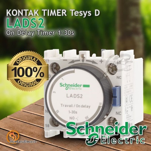 [EZM.5801190] Kontak Blok Tunda Waktu Hidup / Timer Schneider LADS2