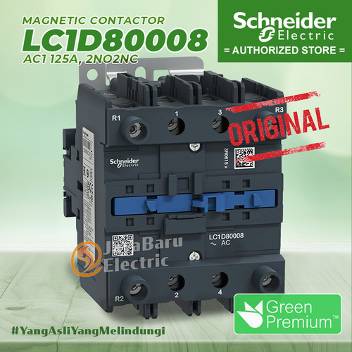 [EZM.5801197] Kontaktor Contactor Schneider LC1D80008 LC1D80008M7 AC COIL