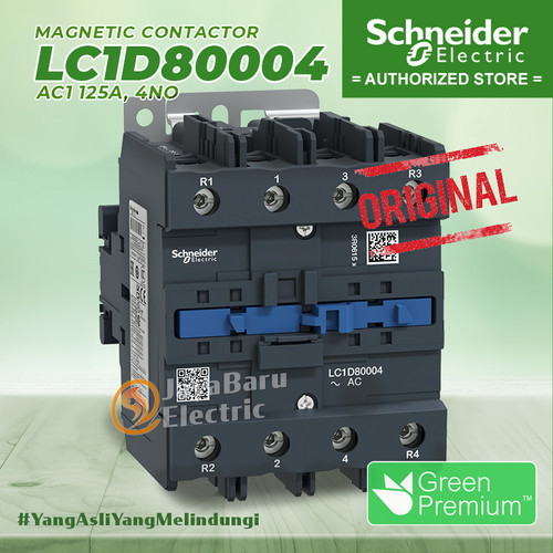 [EZM.5801198] SCHNEIDER Kontaktor Contactor LC1D80004 4P 24V 42V 48V 110V 220V 380V LC1D80004B7 LC1D80004D7 LC1D80004E7 LC1D80004F7 LC1D80004M7 LC1D80004Q7