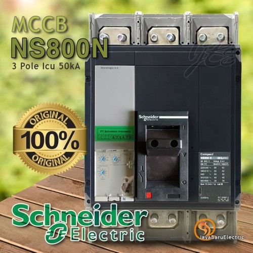 [EZM.5801237] MCCB Schneider Compact NS800N 3P 800A Micrologic 2.0 33466