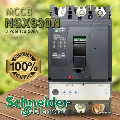 [EZM.5801238] MCCB Schneider NSX630N 3P 630A Micrologic 2.3 LV432893
