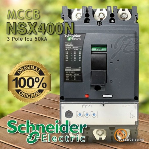 [EZM.5801239] MCCB Schneider NSX400N 3P 400A Micrologic 2.3 LV432693