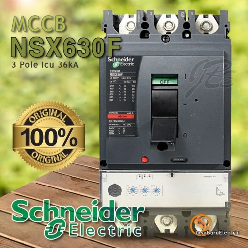 [EZM.5801240] MCCB Schneider NSX630F 3P 630A Micrologic 2.3 LV432876