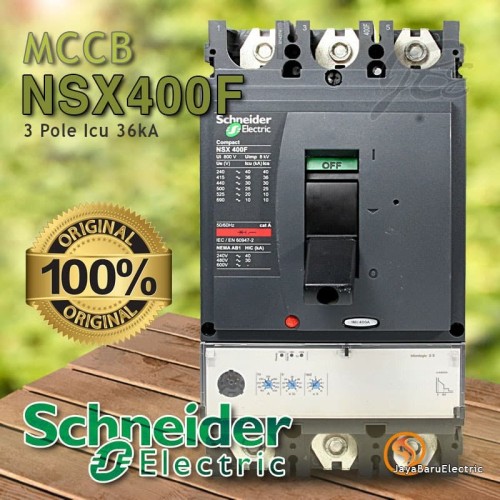 [EZM.5801241] MCCB Schneider NSX400F 3P 400A Micrologic 2.3 LV432676