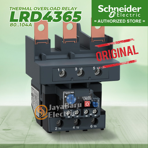 [EZM.5801253] Thermal Overload Relay Schneider LRD4365