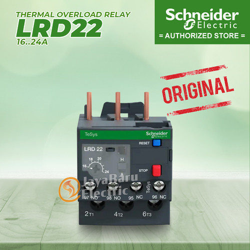 [EZM.5801265] Thermal Overload Relay Schneider LRD-22 LRD22