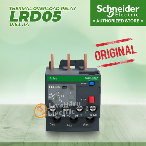 [EZM.5801274] SCHNEIDER Thermal Overload Relay LRD-05 LRD05 0.63-1A
