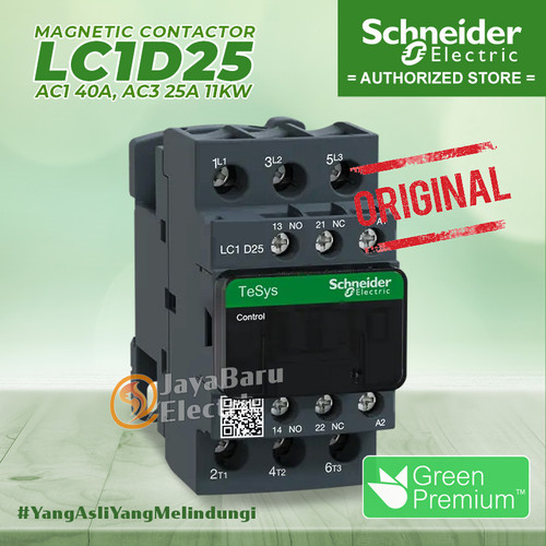 [EZM.5801285] Kontaktor / Contactor Schneider LC1D25 B7 D7 E7 F7 M7 Q7 AC Coil