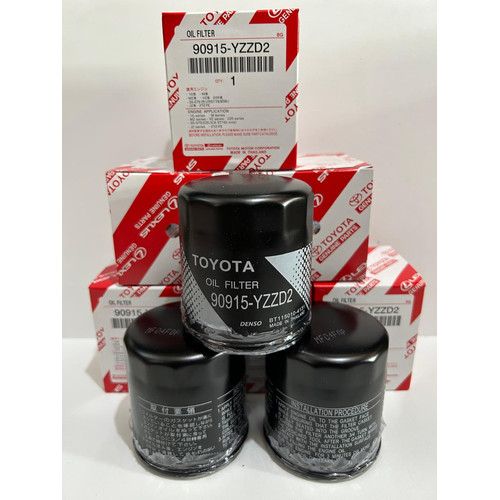 FILTER OLI HARGA GROSIR TOYOTA DAIHATSU INNOVA BENSIN LAMA BARU ( TERMASUK REBORN & VENTURE )/ FORTUNER / HILUX / CORONA / HIACE 90915-YZZD2