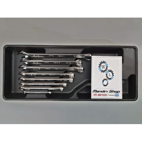 [EZM.1000459] KUNCI RING PASS INCHI SET 8 PCS KTC ORIGINAL JAPAN TMS208B