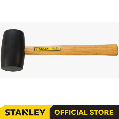 [EZM.1210188] Stanley Rubber Mallet Hammer / Palu Karet 24OZ STHT57528-8