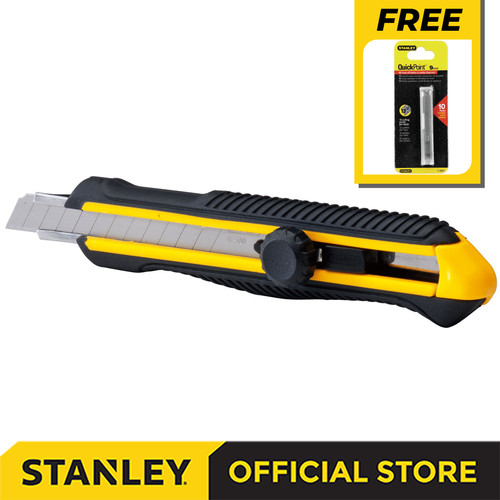 [EZM.1210193] Stanley STHT10409-8 9mm Dynagrip Snap-Off Knife Free 11-300T-22 Refill