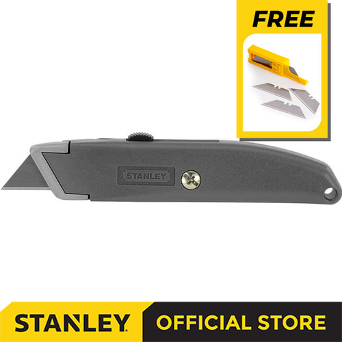 [EZM.1210206] Stanley 10-175 6" Retractable Utility Knife Free 11-921T-22 10 Pcs