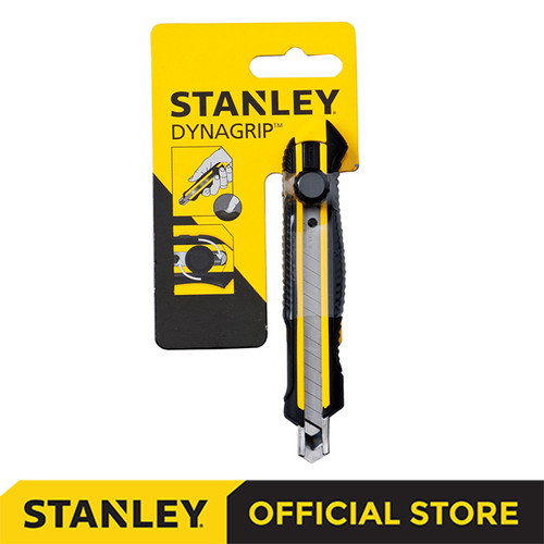 [EZM.1210211] Stanley Dynagrip Snap-Off Knife / Pisau Cutter 9mm STHT10409-8
