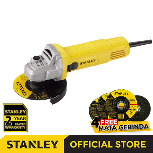 [EZM.1210218] Stanley SG5100 Gerinda Tangan Listrik FREE Mata Gerinda 4pcs STA5400