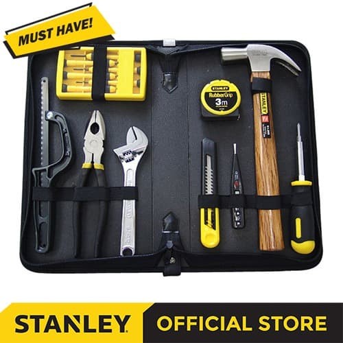 [EZM.1210234] Stanley Home Use Tools Kit (Flip Bag) 19Pcs 92-009-23