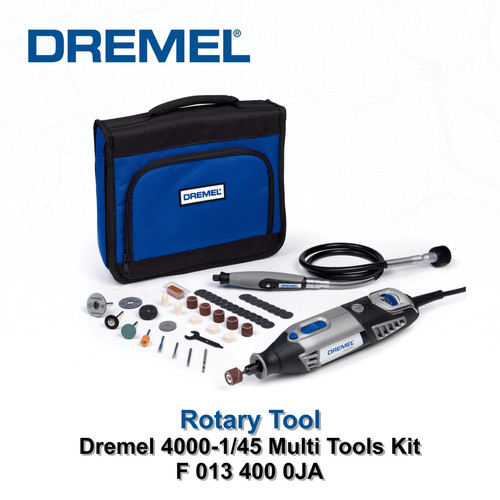 [EZM.8400096] DREMEL 4000-1/45 Rotary Tool Set / 4000 Mesin Rotari