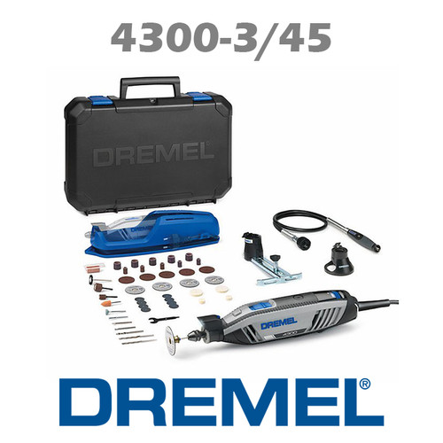 [EZM.8400097] DREMEL 4300-3/45 Rotary Tool Set / 4300 Mesin Rotari