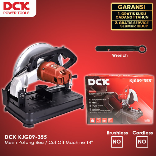 [EZM.8300002] DCK KJG09-355 Mesin Potong Besi / Cut Off Machine 14"