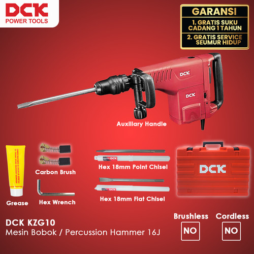 [EZM.8300015] DCK KZG10 Demolition Hammer / Mesin Bobok 16J