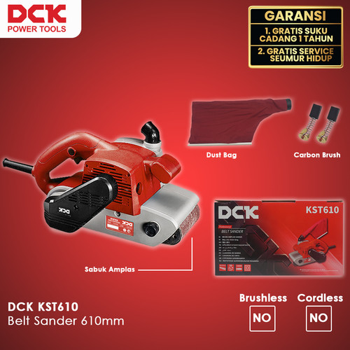 [EZM.8300017] DCK KST610 Belt Sander / Mesin Amplas  Belt 610mm