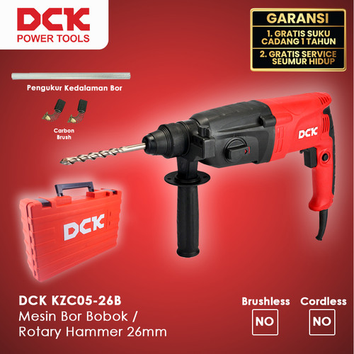 [EZM.8300038] DCK KZC05-26B Mesin Bor Bobok / Rotary Hammer 26mm