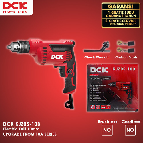 [EZM.8300055] DCK KJZ05-10B Electric Drill / Mesin Bor Besi 10 mm