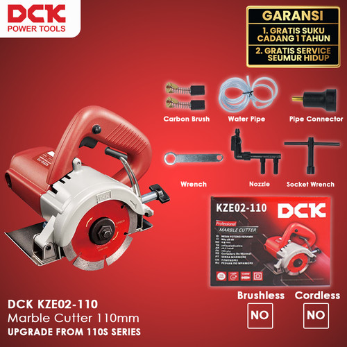 [EZM.8300057] DCK KZE02-110 Marble Cutter / Mesin Potong Keramik 110mm