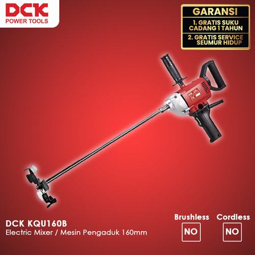 [EZM.8300071] DCK KQU160B Mesin Pengaduk Semen dan Cat / Mixer 800W