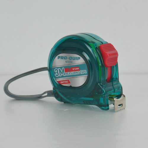 [EZM.8200022] PRO-QUIP MEASURING TAPE / METERAN 3 METER TRANSPARAN RMTTM3