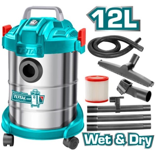 [EZM.8200207] TOTAL WET & DRY VACUUM CLEANER 12L TVC14122