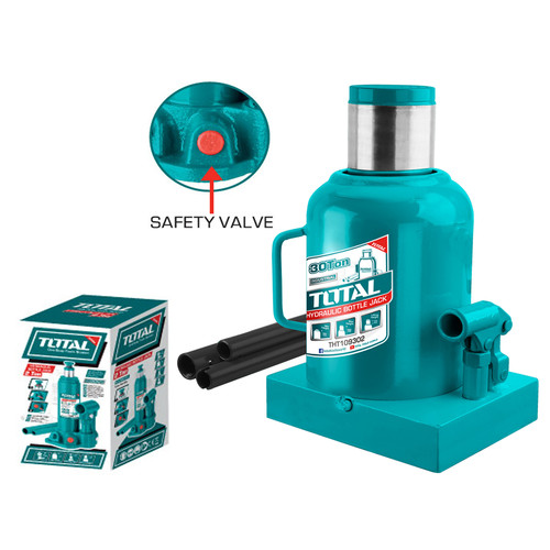 [EZM.8200458] TOTAL HYDRAULIC BOTOL/DONGKRAK BOTOL 30TON THT109302