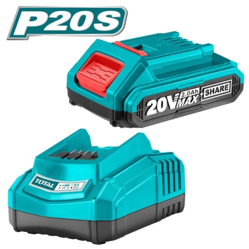 [EZM.8200487] TOTAL SET FOR LITHIUM-ION/CHARGER BATERAI DAN BATTERY PACK