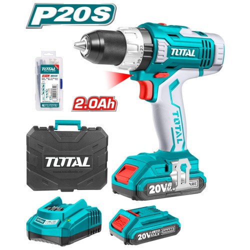 [EZM.8200491] TOTAL LITHIUM-ION CORDLESS DRILL/MESIN BOR BATERAI TDLI2003