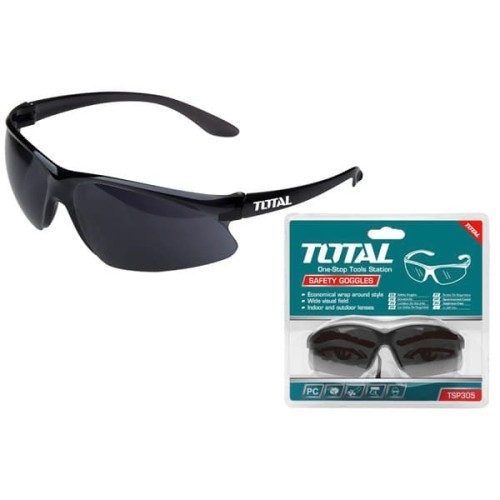 [EZM.8200493] TOTAL KACAMATA SAFETY/KACAMATA LAS/SAFETY GOGGLES HITAM TSP305