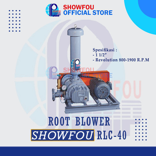 [EZM.6600002] Showfou Root Blower RLC 40 ELMO 5 HP