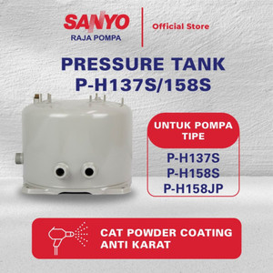 [EZM.6400023] SANYO Pressure Tank P-H137S/158S