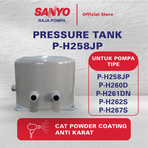 [EZM.6400026] SANYO Pressure Tank P-H258JP